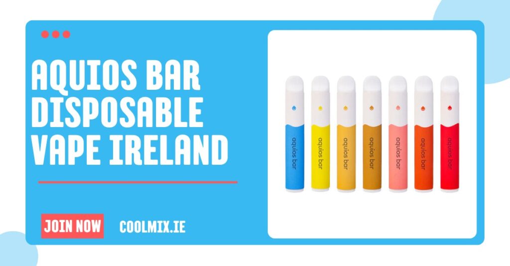 Aquios Bar Disposable Vape ireland